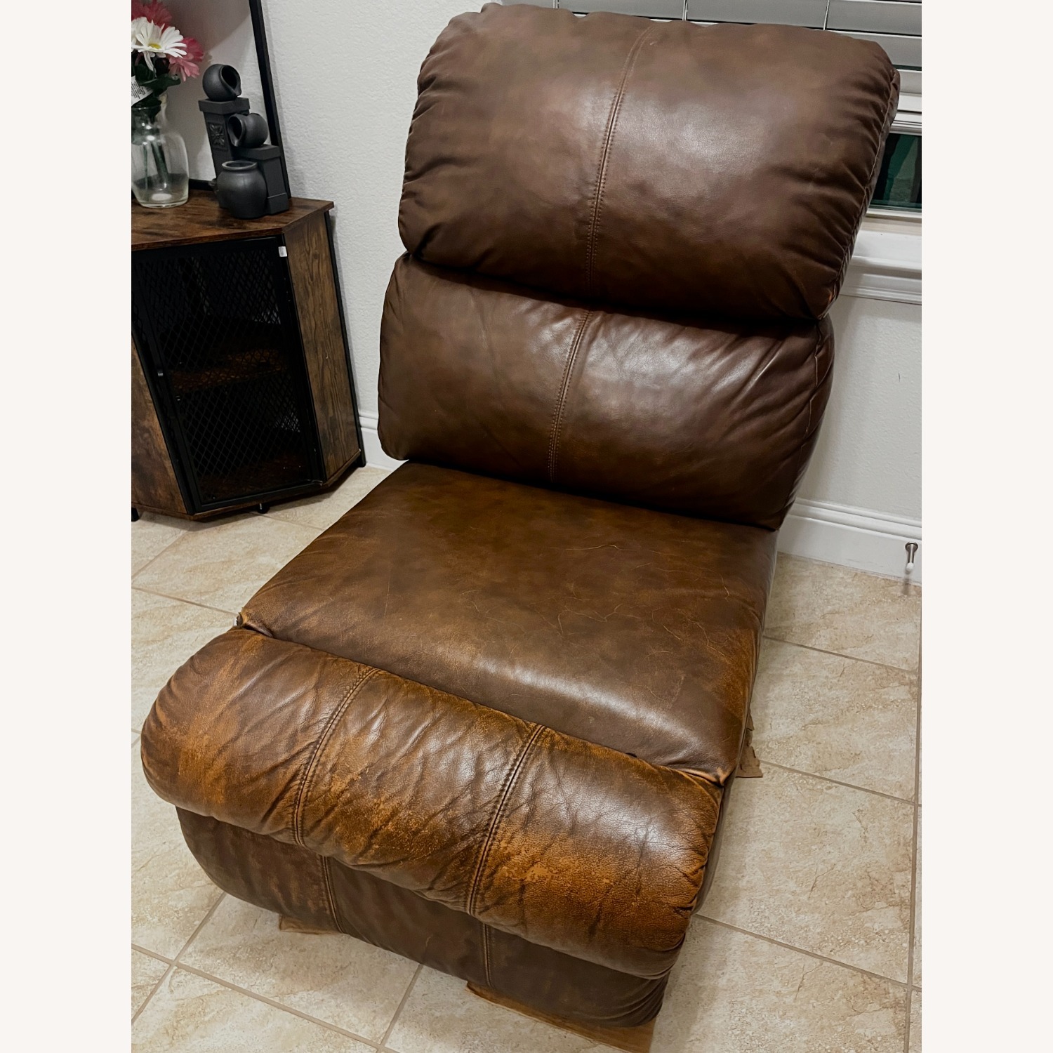 Ashley Furniture Dark Brown 3+ Seater Sofa - image-3