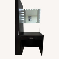 Vanity Set with Hollywood Makeup Mirror