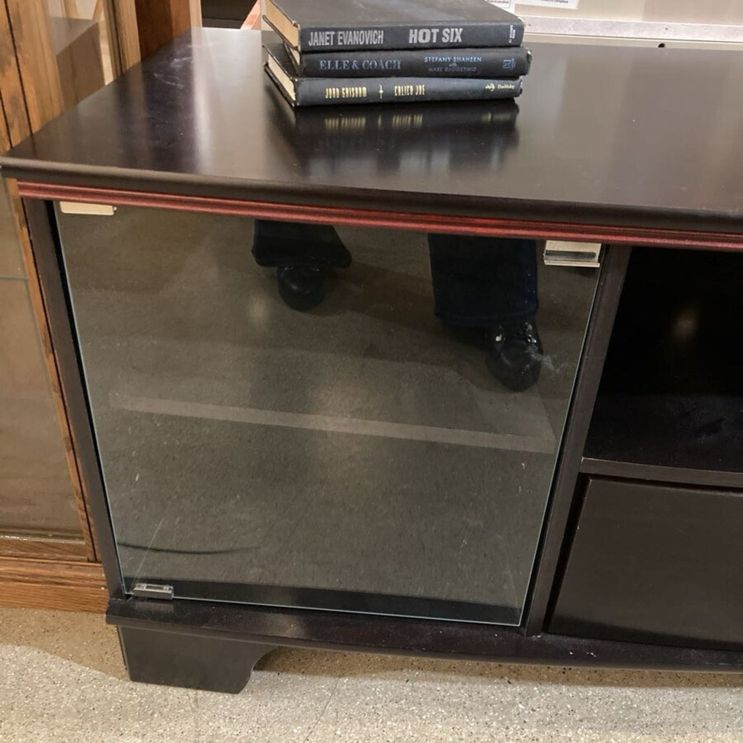 Transitional Tv Stand Media Console - image-5