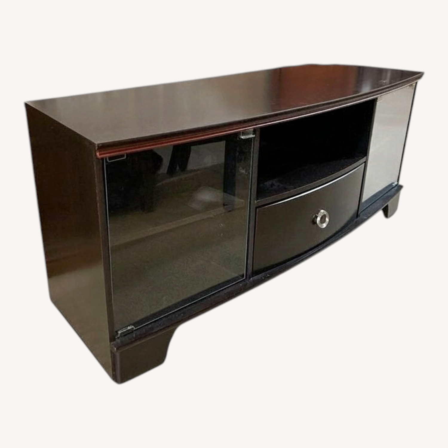 Transitional Tv Stand Media Console - image-0