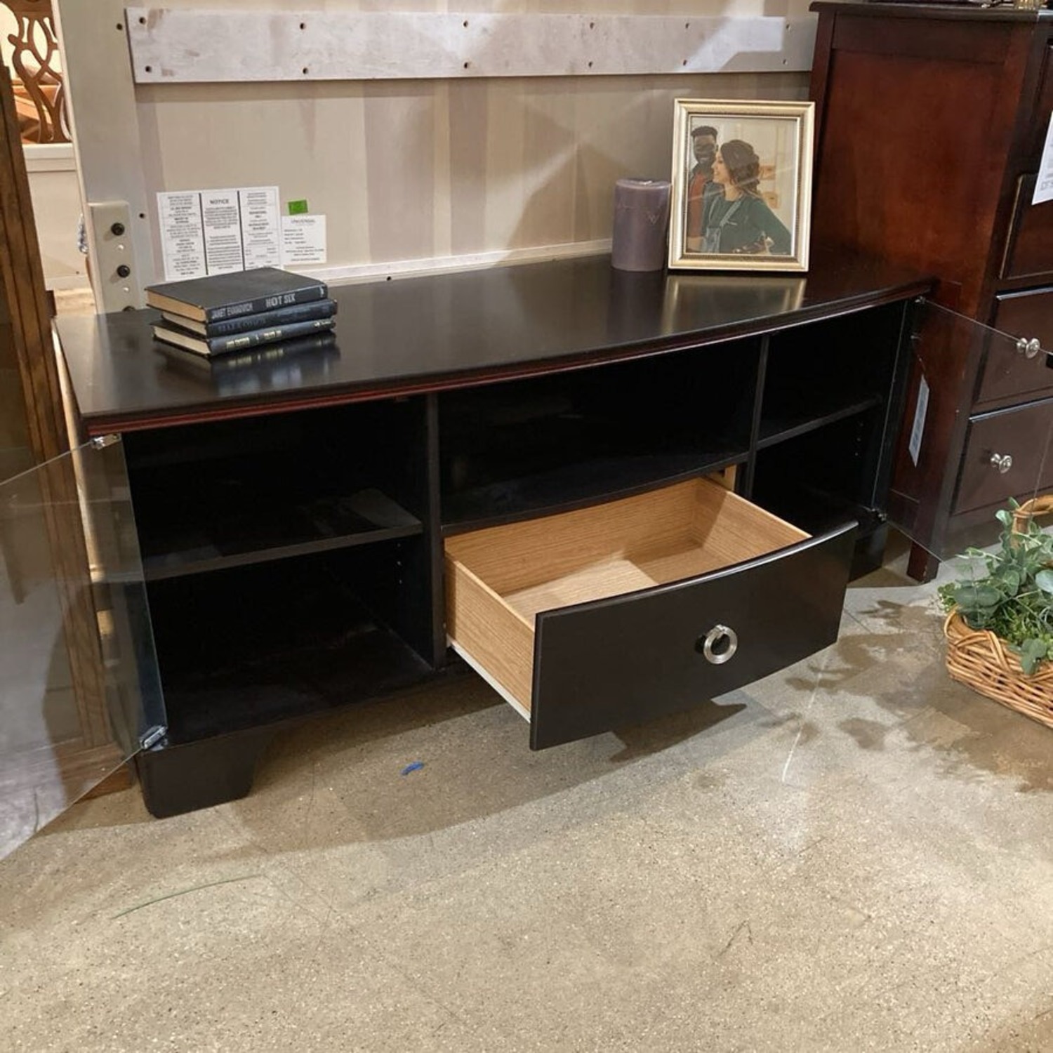 Transitional Tv Stand Media Console - image-6