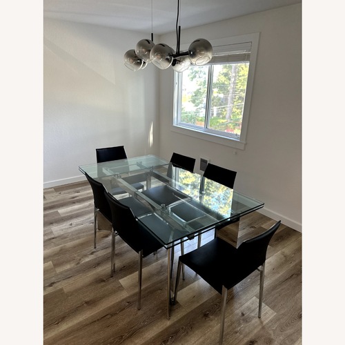 Used Silver Glass Dining Sets for sale on AptDeco