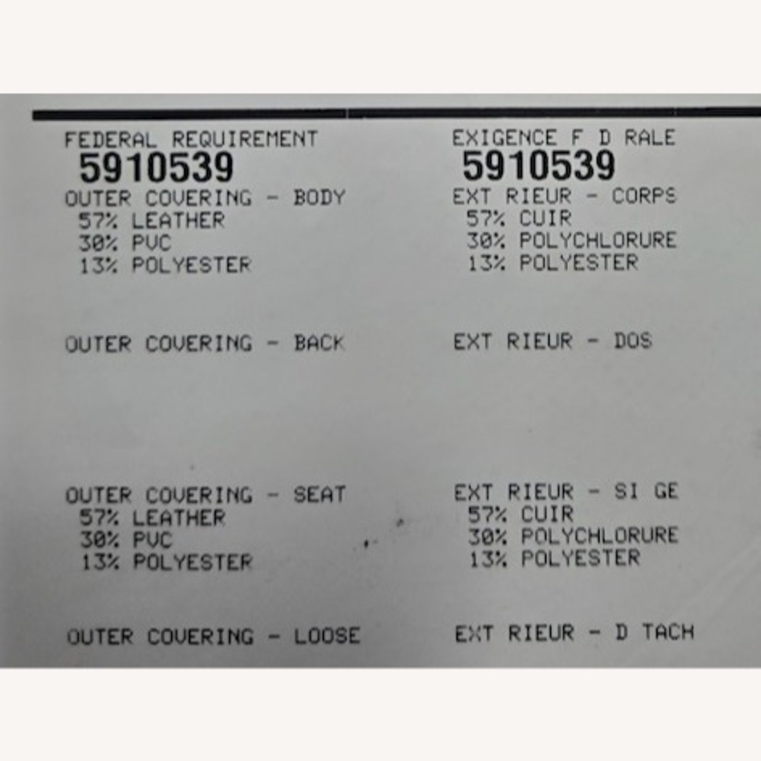 Ashley Furniture Dark Brown Leather Sleeper Sofa - image-3