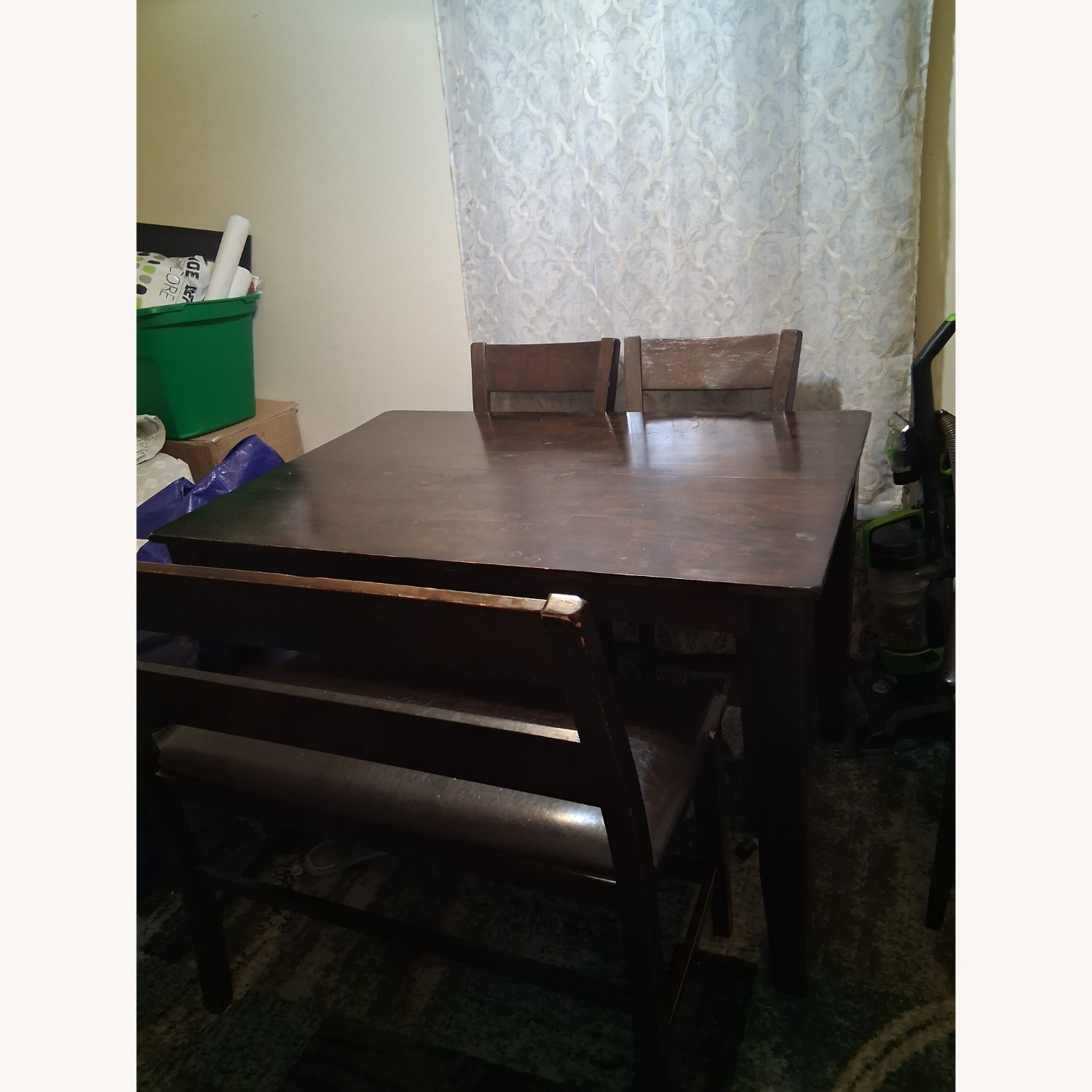 Black Wood Table - image-2