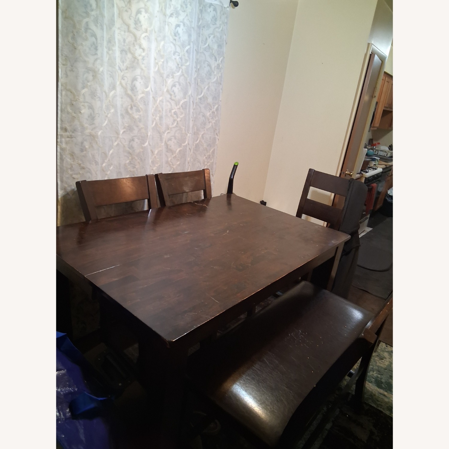 Black Wood Table - image-3