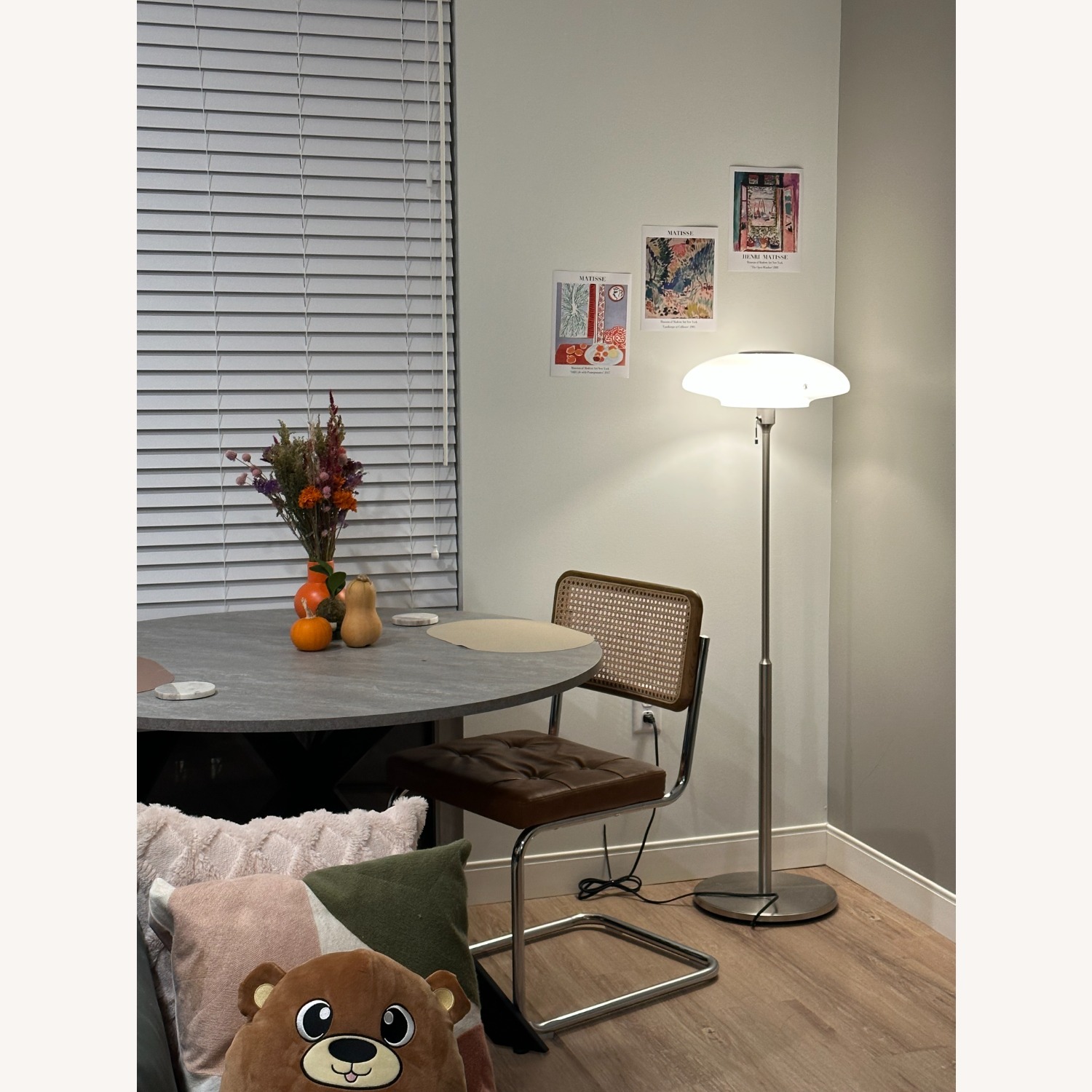 Amazon Light Gray Dining Table - image-4