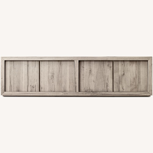 Used Restoration Hardware Reclaimed Oak Media Console for sale on AptDeco