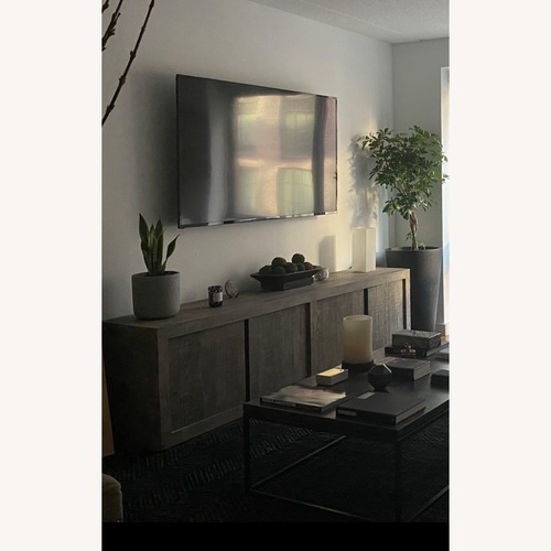 Used Restoration Hardware Reclaimed Oak Media Console for sale on AptDeco