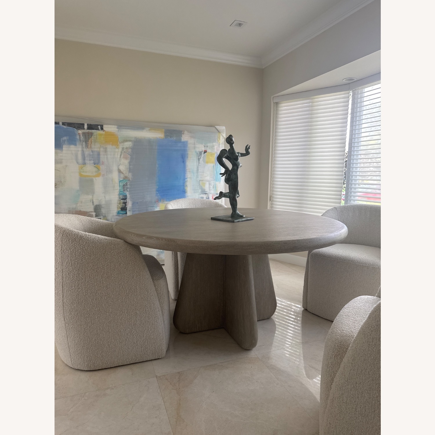 Bernhardt Arcadia Light Gray Wood Dining Sets - image-1