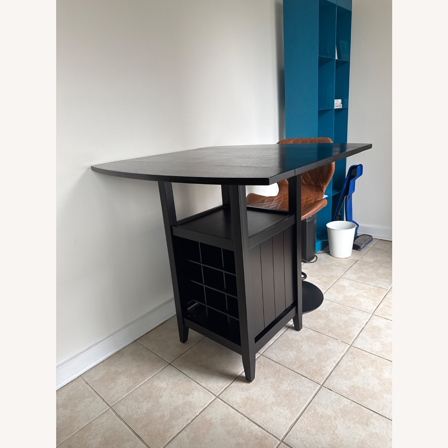 Dark Brown Wood Dining Sets - image-3