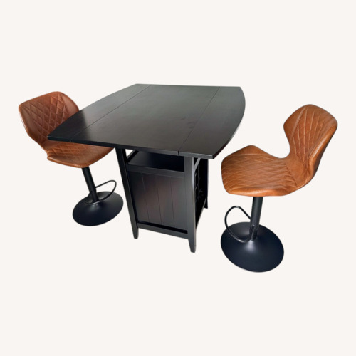 Used Dark Brown Wood Dining Sets for sale on AptDeco