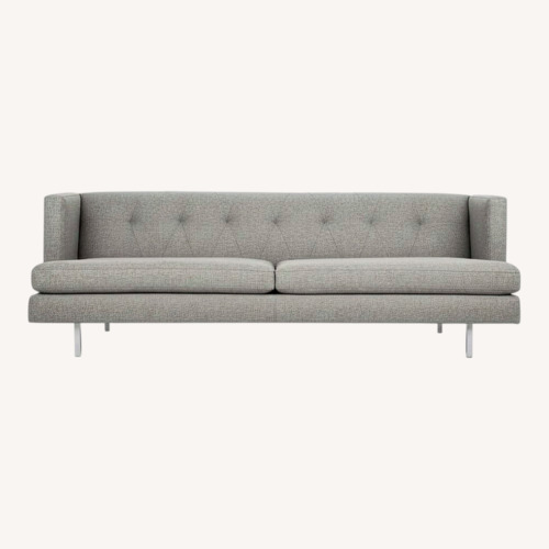 Used CB2 Avec Dark Gray Fabric 3+ Seater MCM Sofa for sale on AptDeco