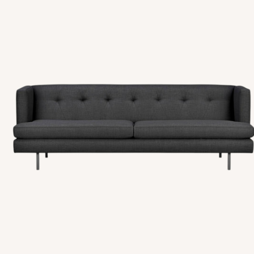 Used CB2 Avec Dark Gray Fabric 3+ Seater Sofa for sale on AptDeco