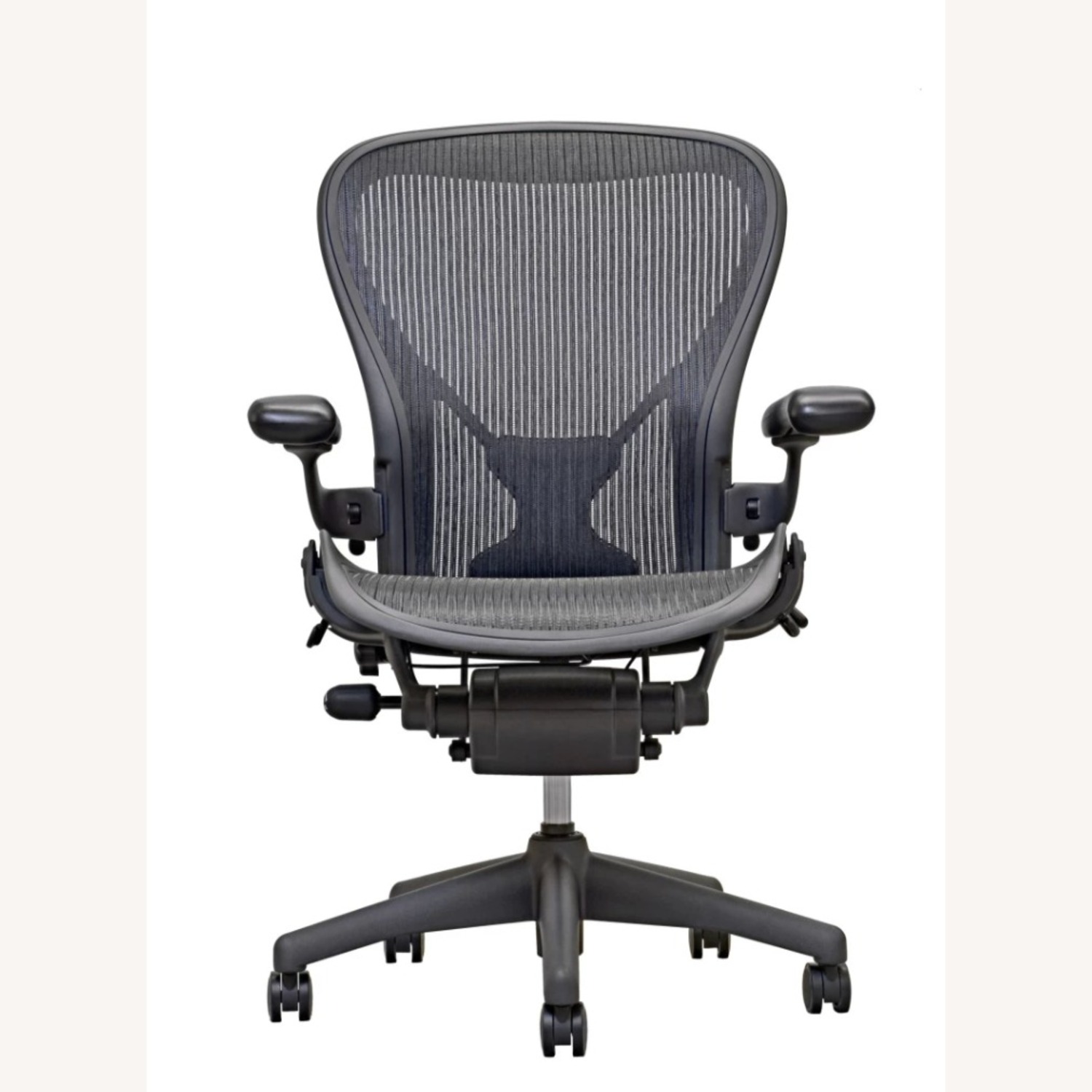 Herman Miller Aeron Chair Black Office Chair - image-4