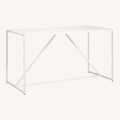 Used IKEA White Dining Table for sale on AptDeco