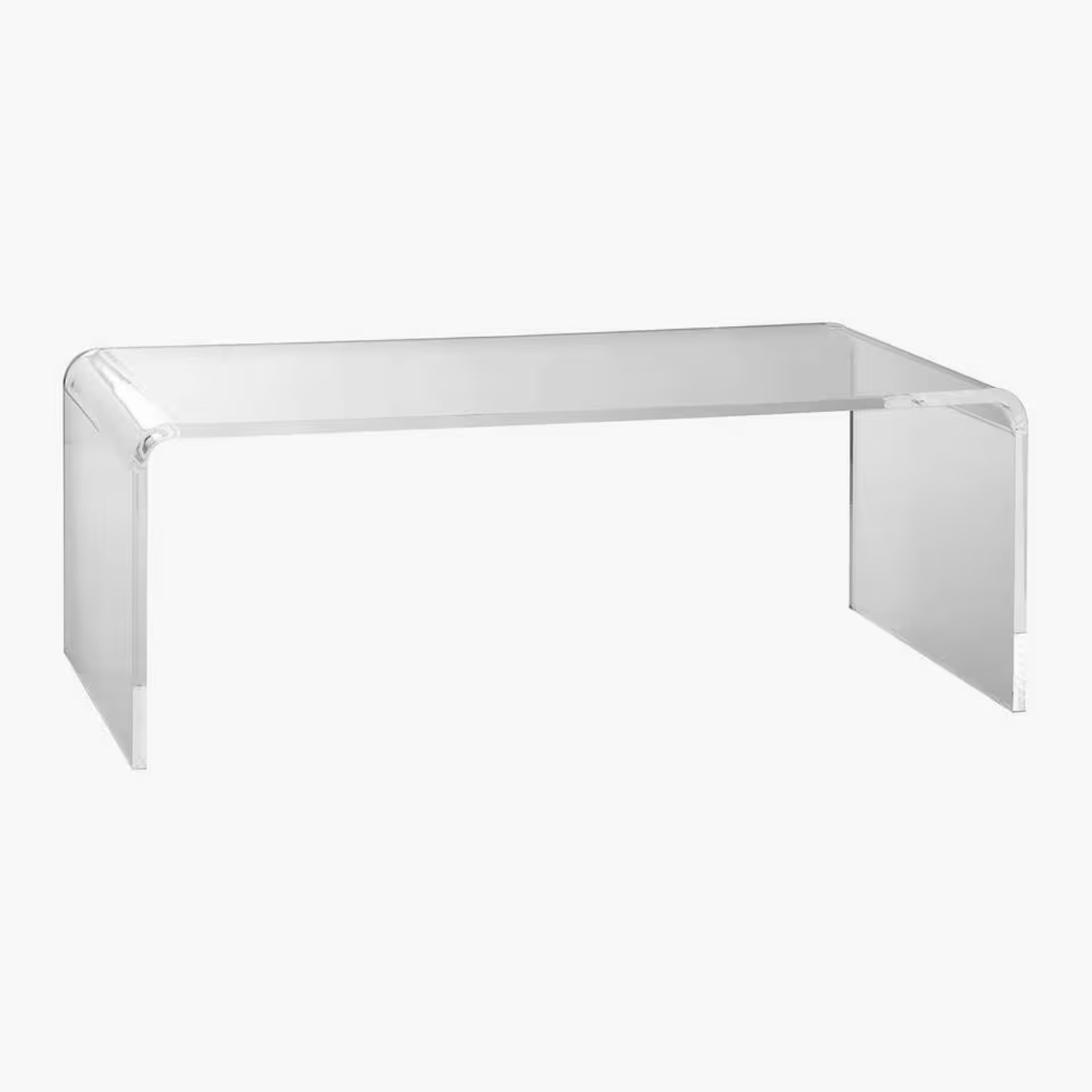 CB2 Peekaboo 44" Acrylic Tall Coffee Table - image-6