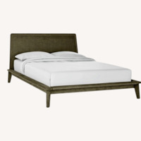CB2 Atria Dark Gray Queen Bed