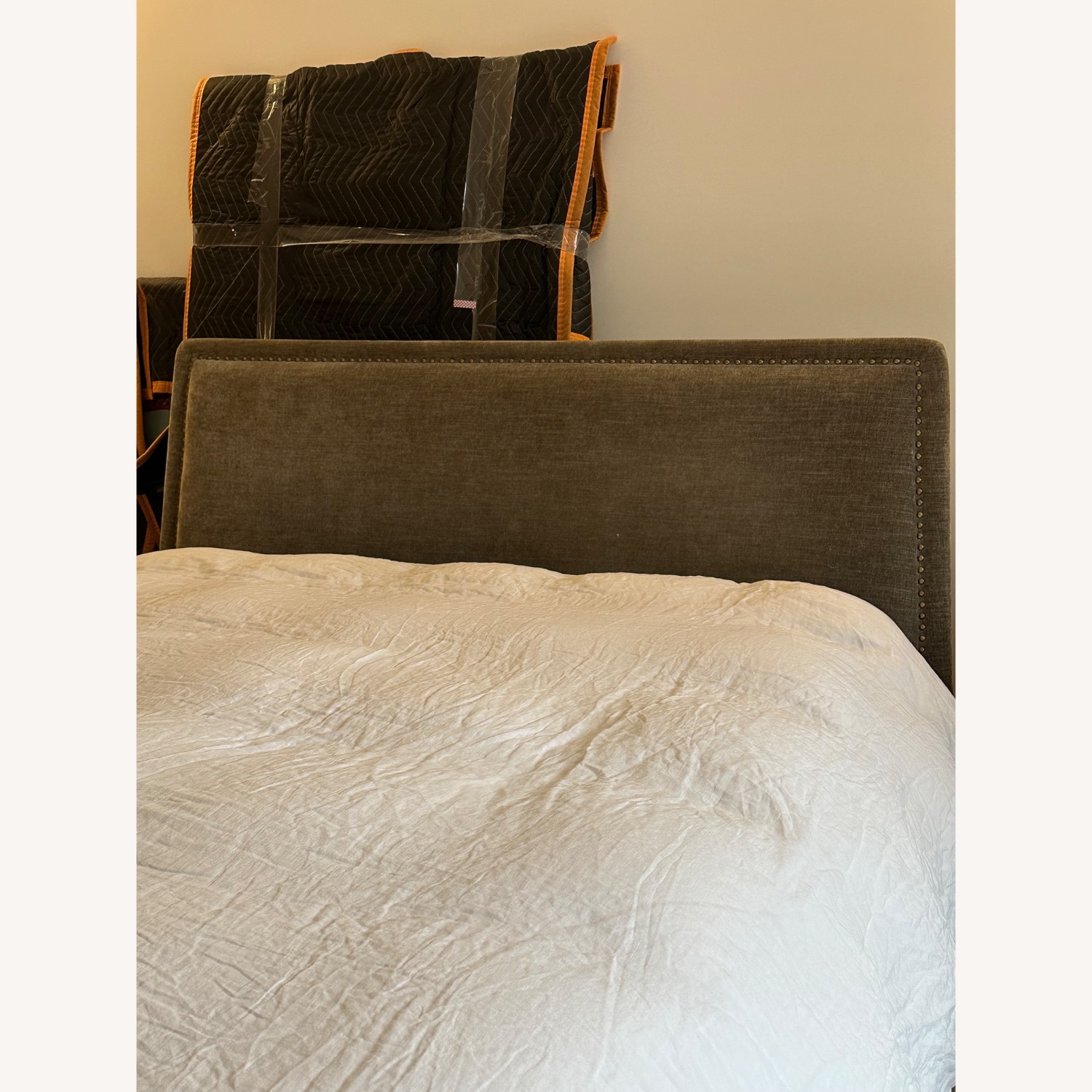 CB2 Atria Dark Gray Queen Bed - image-5