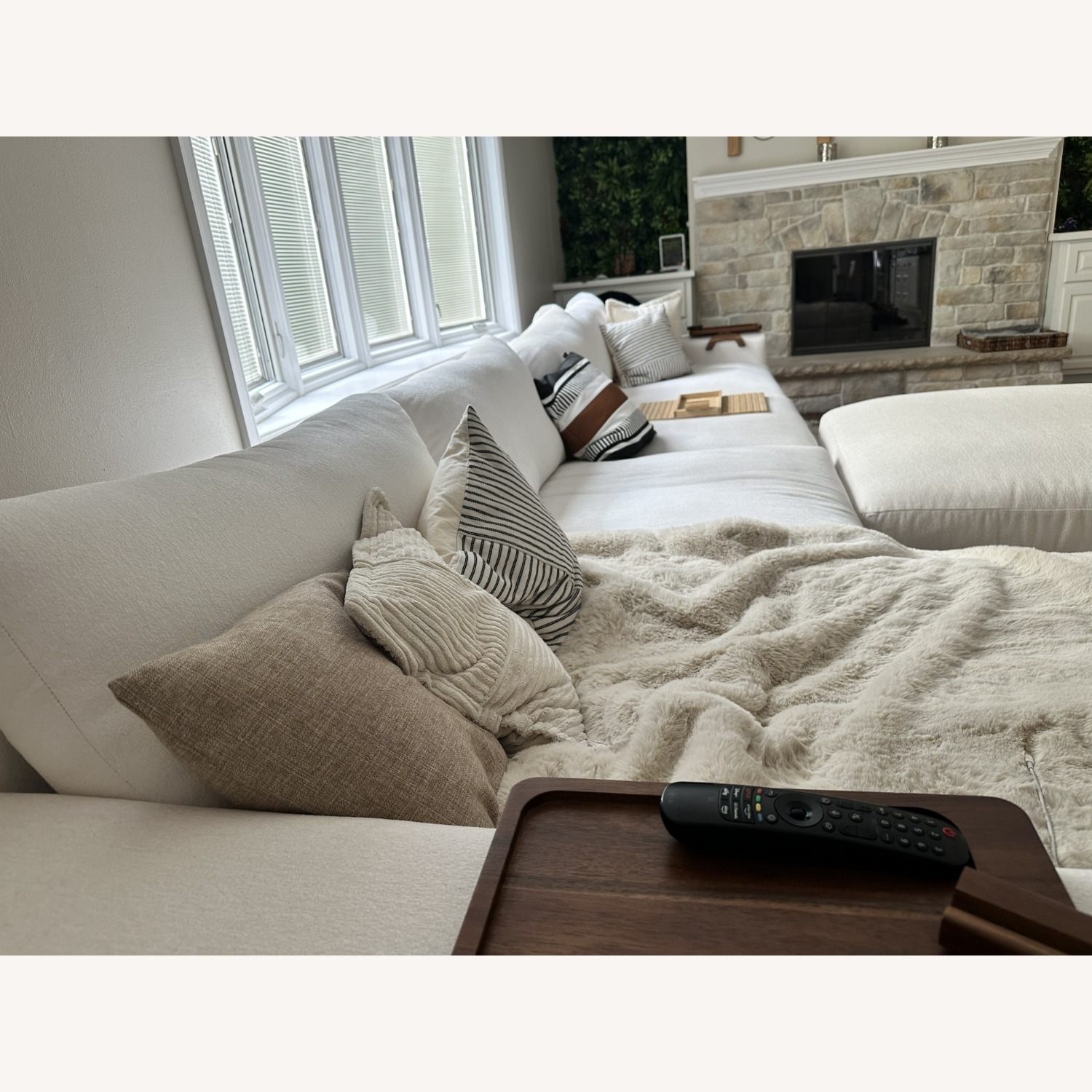 Joybird White Bryant Grand Modular Sectional - image-4