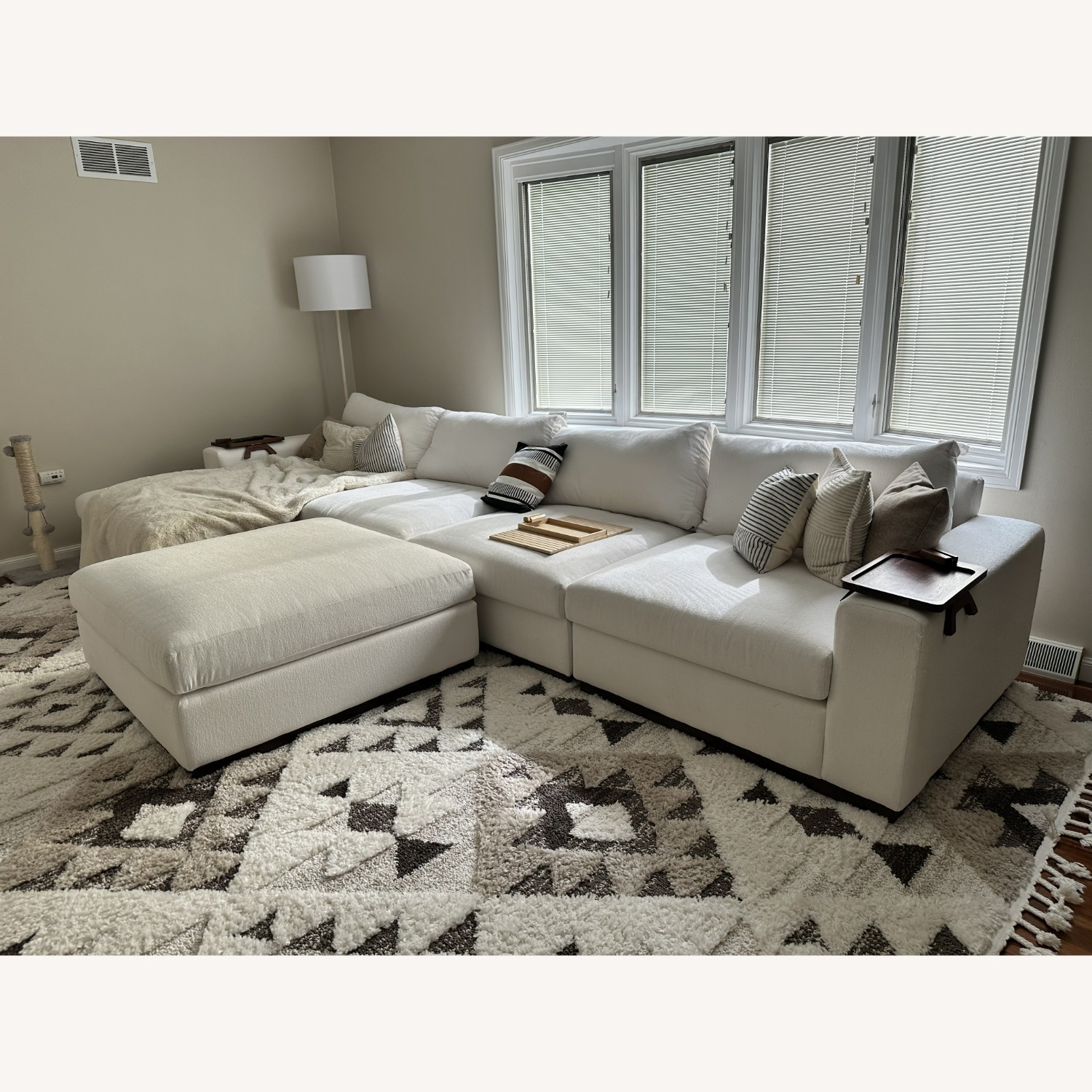 Joybird White Bryant Grand Modular Sectional - image-2