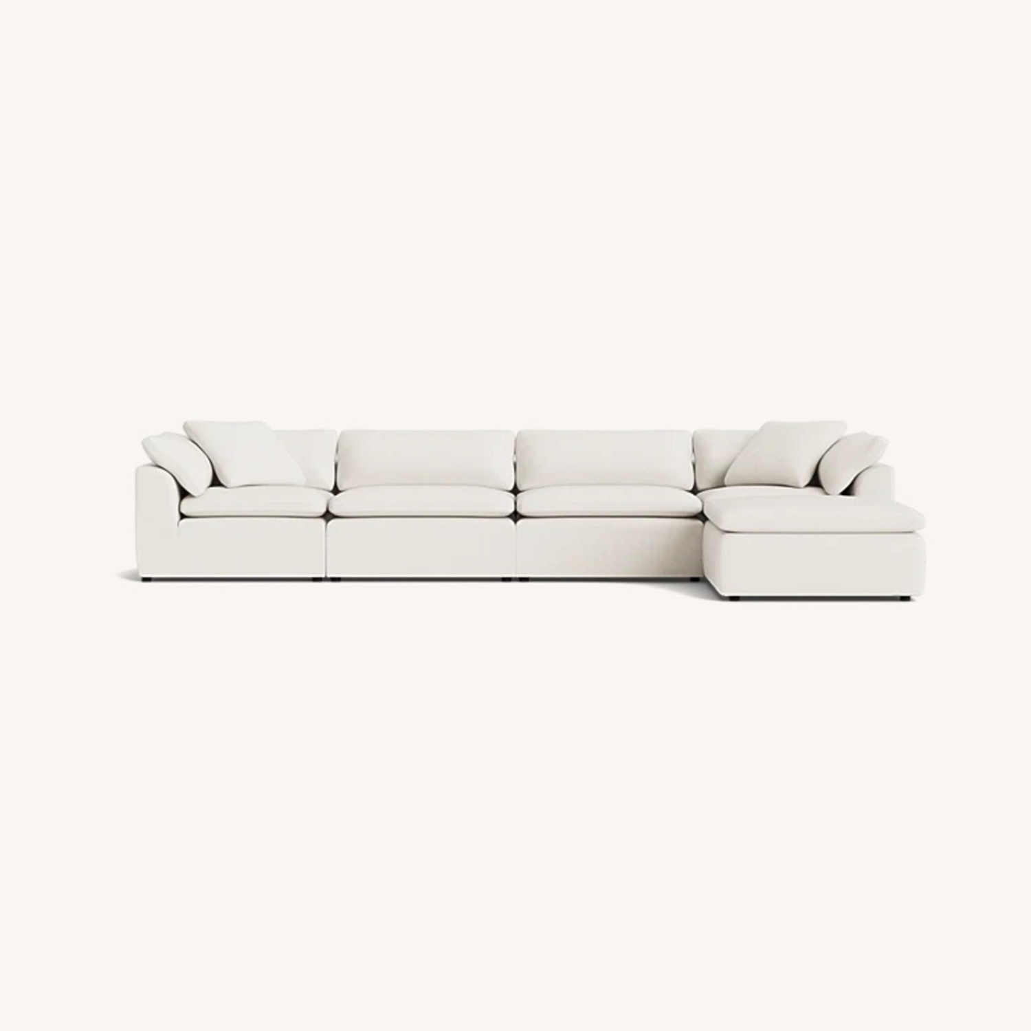 Joybird White Bryant Grand Modular Sectional - image-5