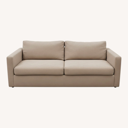 Used Light Gray Fabric 2 Seater Sofa for sale on AptDeco