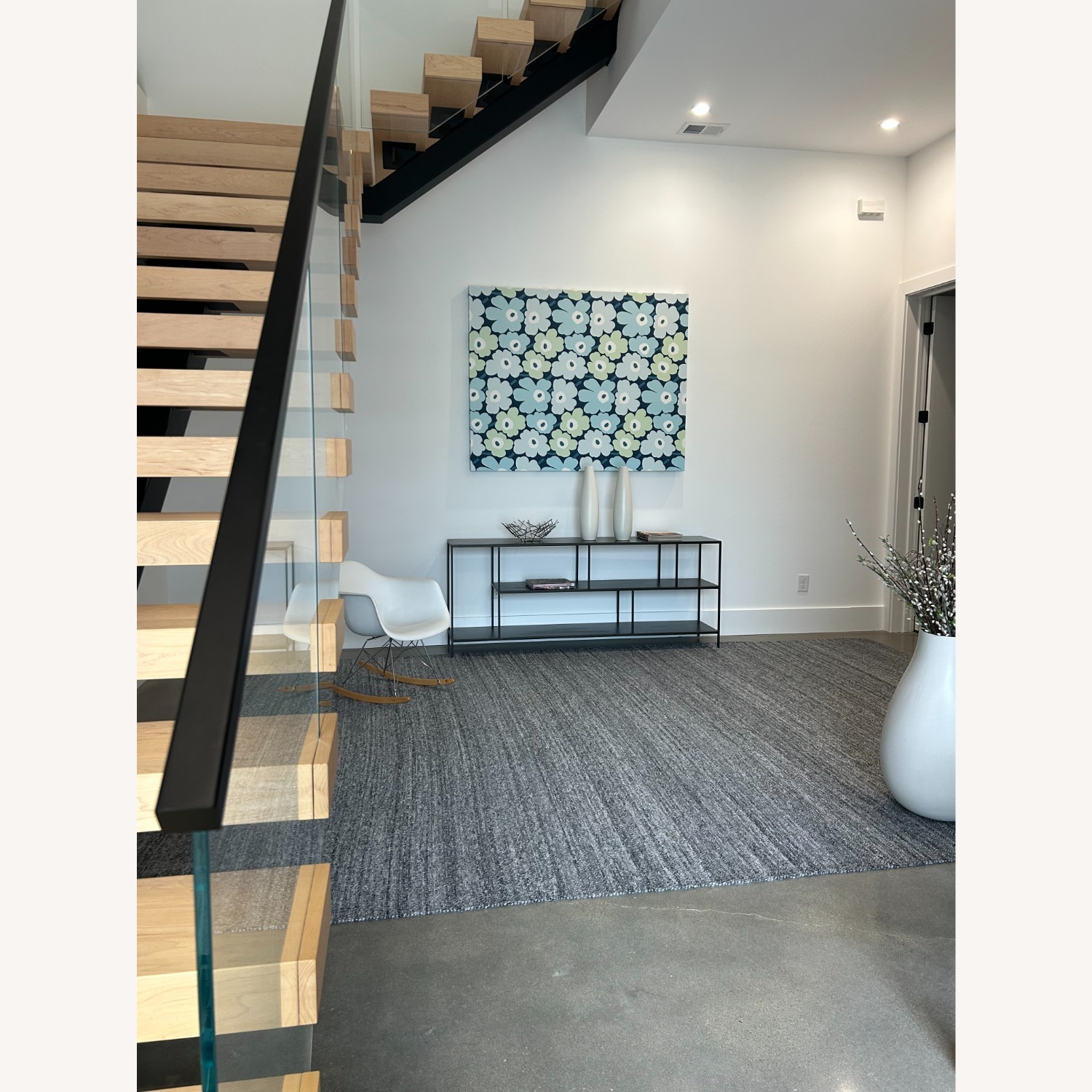 Crate & Barrel Wyoming Performance Handwoven Area Rug 10X14 - image-4