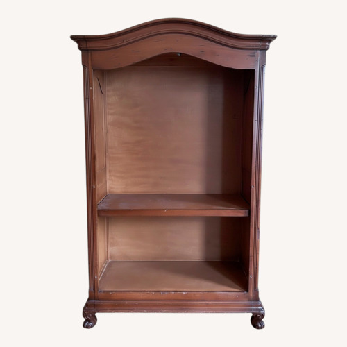 Used Vintage Armoire Shelving Unit for sale on AptDeco