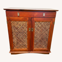 Pier 1 Imports Dark Brown Wood Sideboard