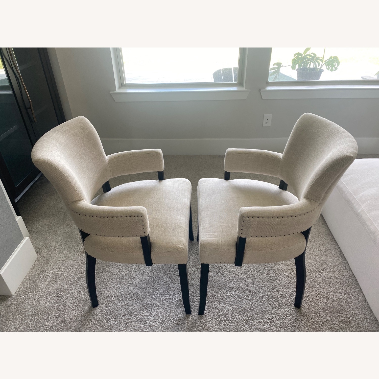 Arhaus Fallyn Natural Fabric Dining Chair - image-11