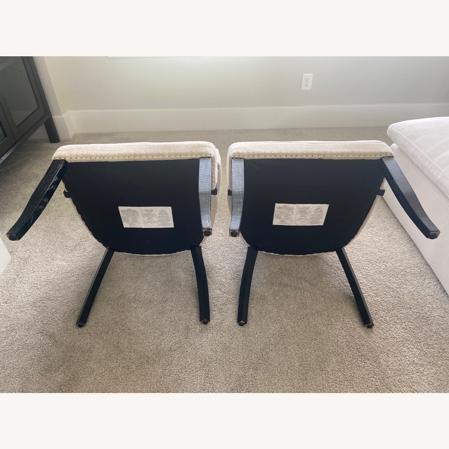 Arhaus Fallyn Natural Fabric Dining Chair - image-5