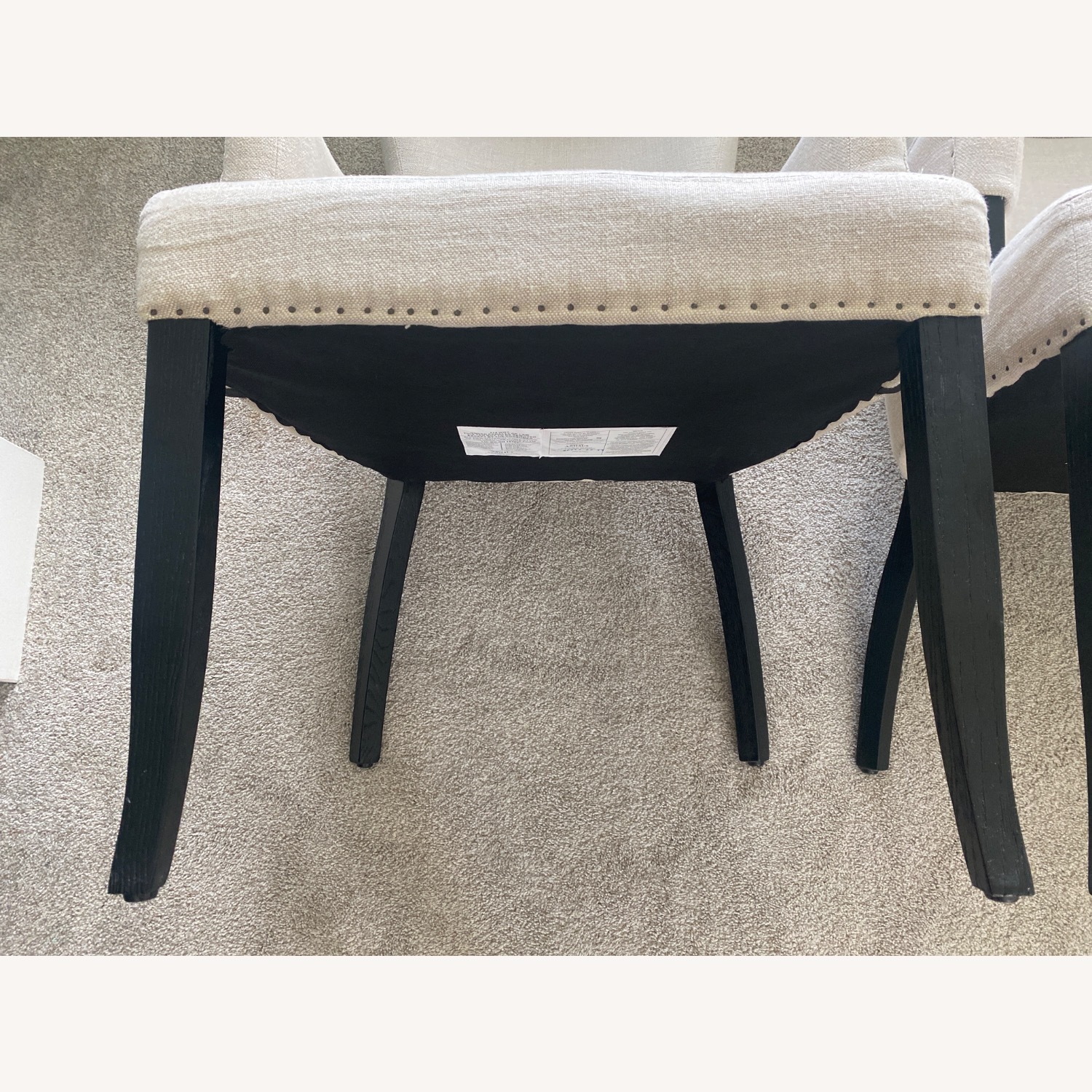 Arhaus Fallyn Natural Fabric Dining Chair - image-7