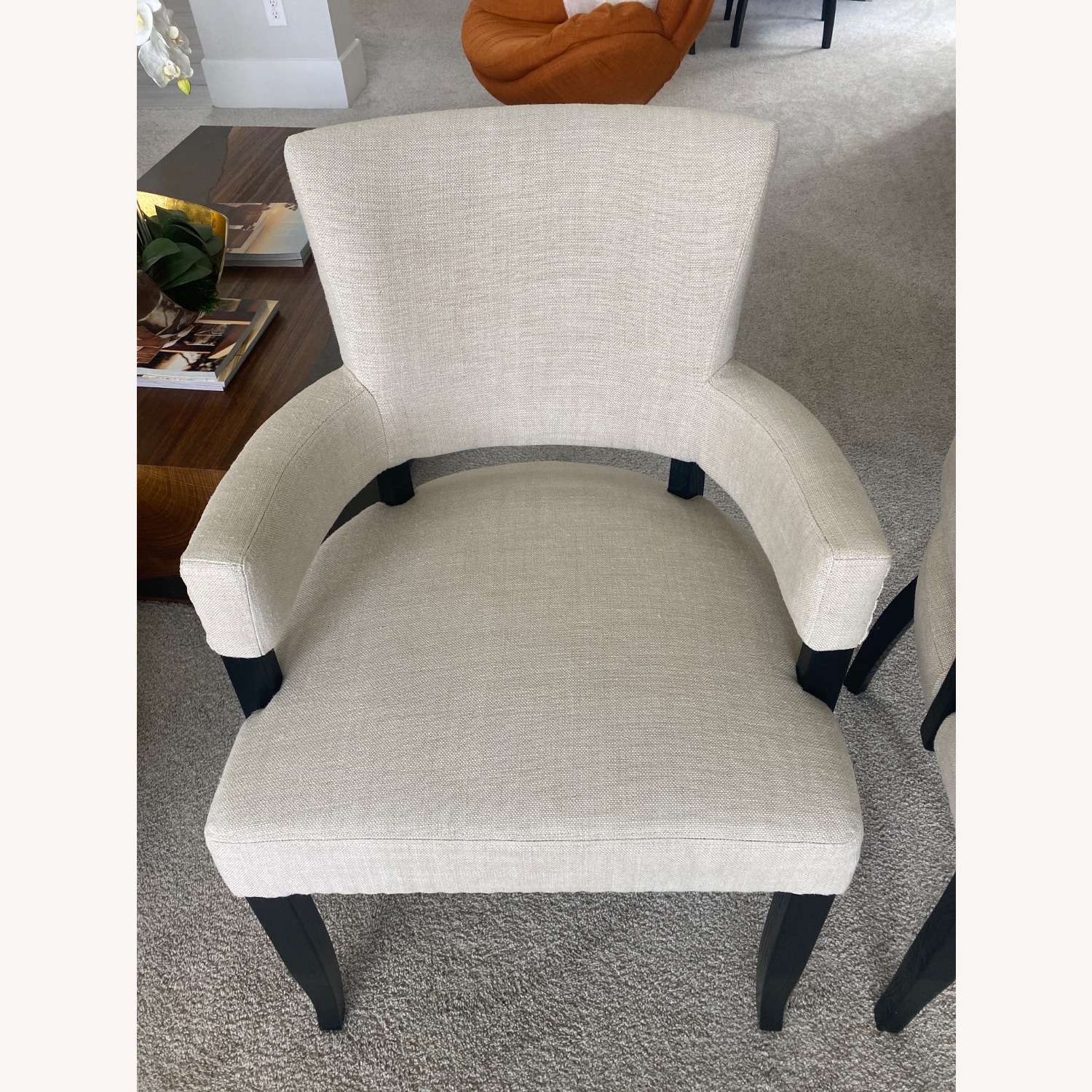 Arhaus Fallyn Natural Fabric Dining Chair - image-2