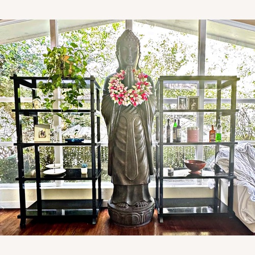 Used Baker Furniture Black Etagere for sale on AptDeco