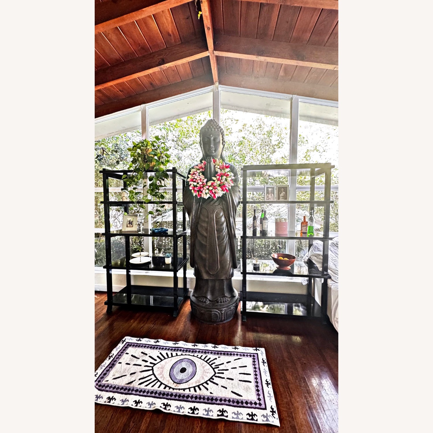 Baker Furniture Black Etagere - image-3