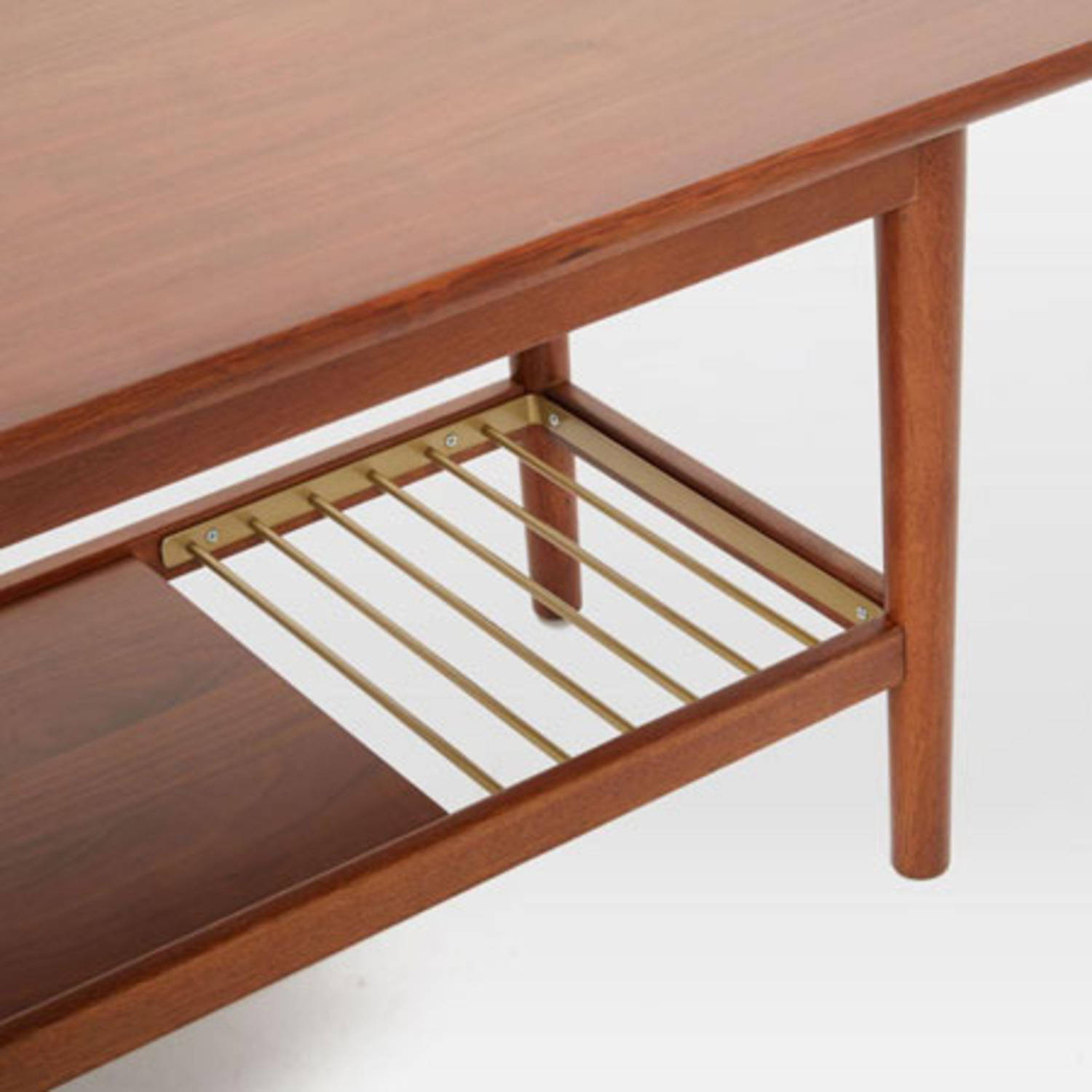 West Elm Mid-Century Metal Slat Bench - image-4