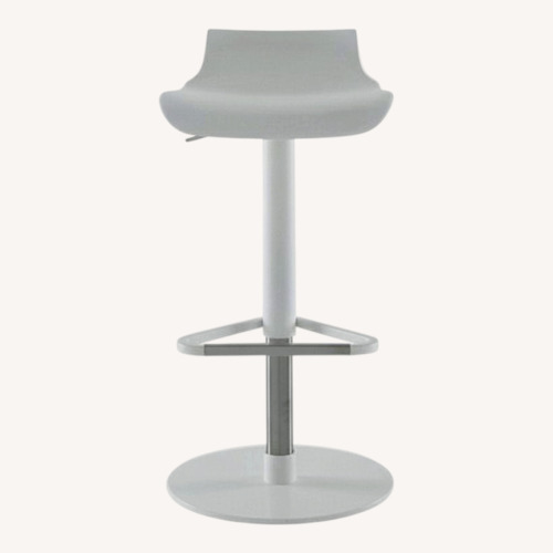 Used Ligne Roset Bar Stools Modern White 2 for sale on AptDeco