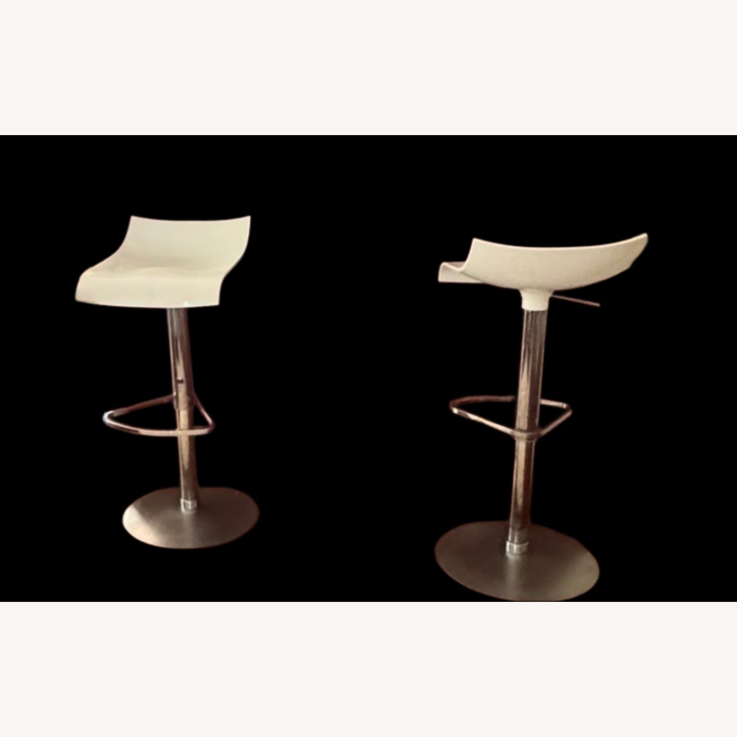 Ligne Roset Bar Stools Modern White 2 - image-3