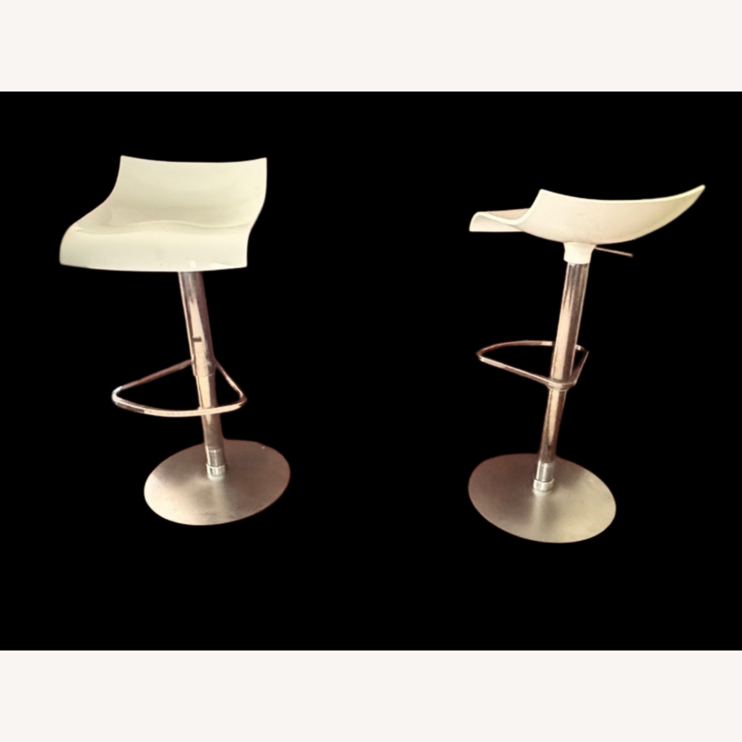 Ligne Roset Bar Stools Modern White 2 - image-4