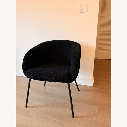 Used Amazon Black Fabric Dining Chairs for sale on AptDeco