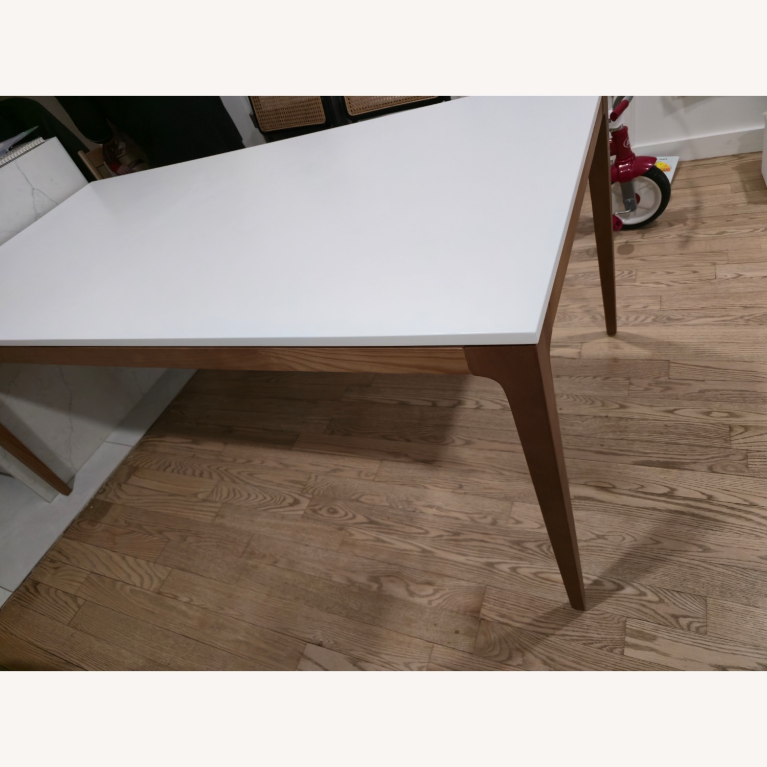 Rove Concepts Lars White Wood Dining Table - image-4
