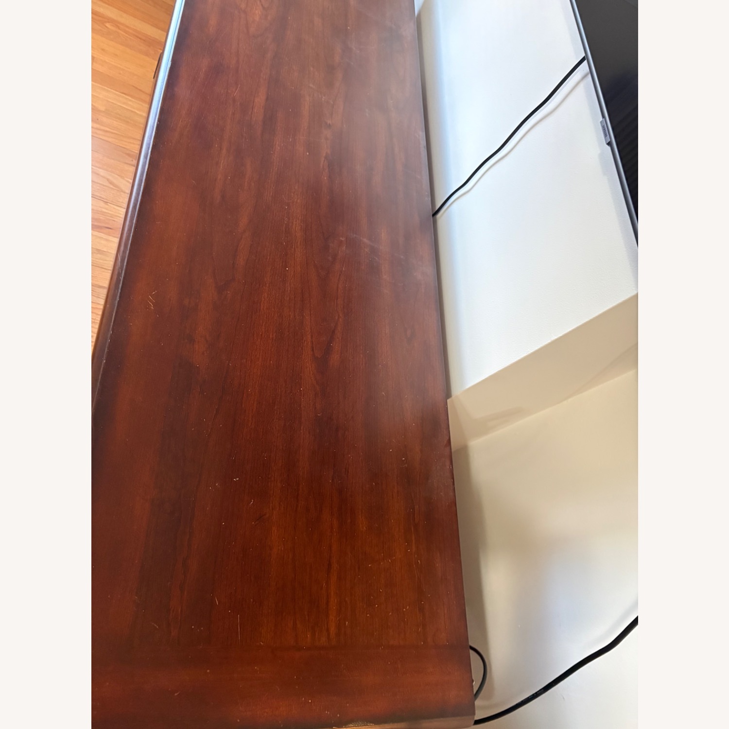 Raymour & Flanigan Dark Brown Media Storage - image-3