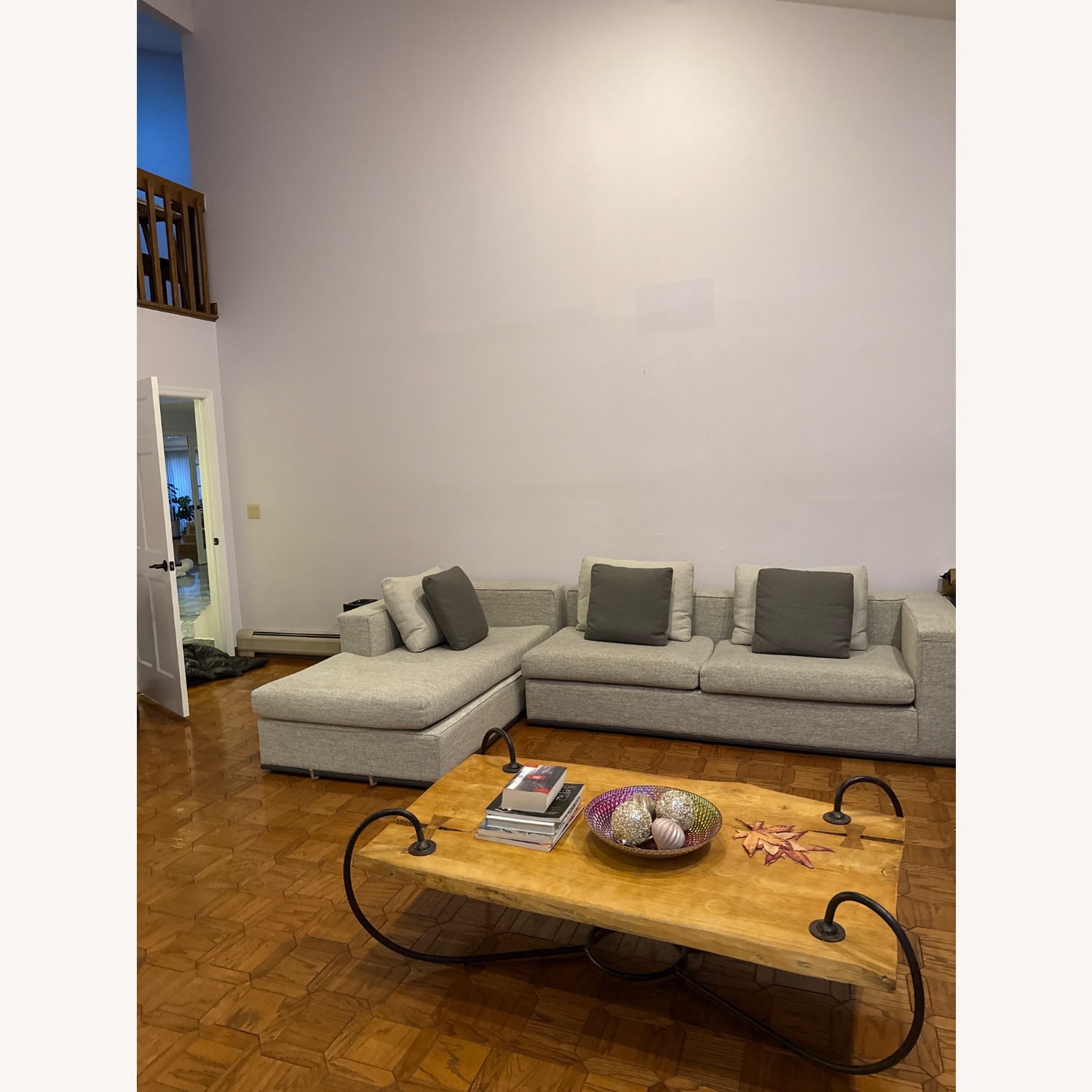 Huppé Modular Sofa Light Gray - image-7