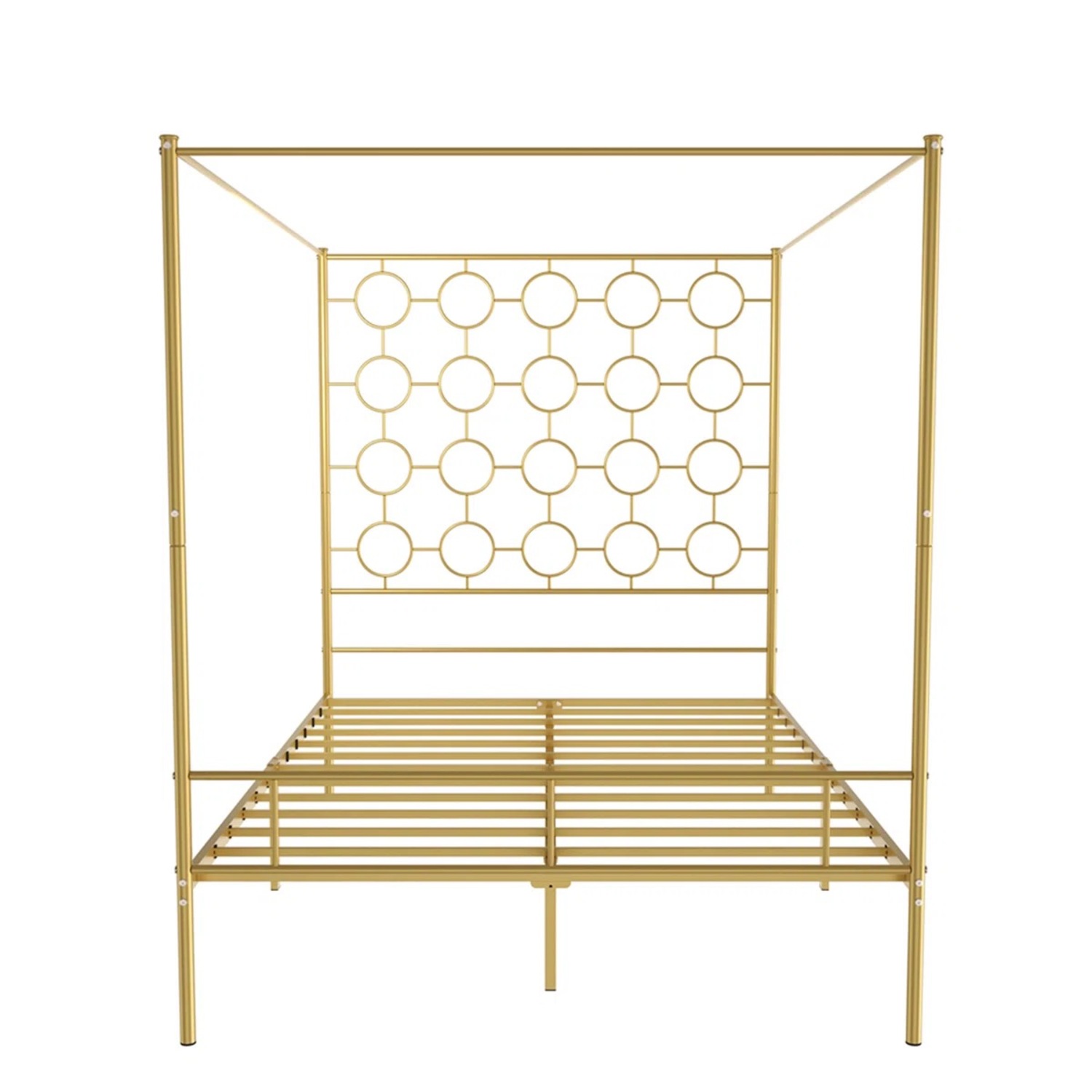 Wayfair Gold Headboard Queen Size Bed  - image-3