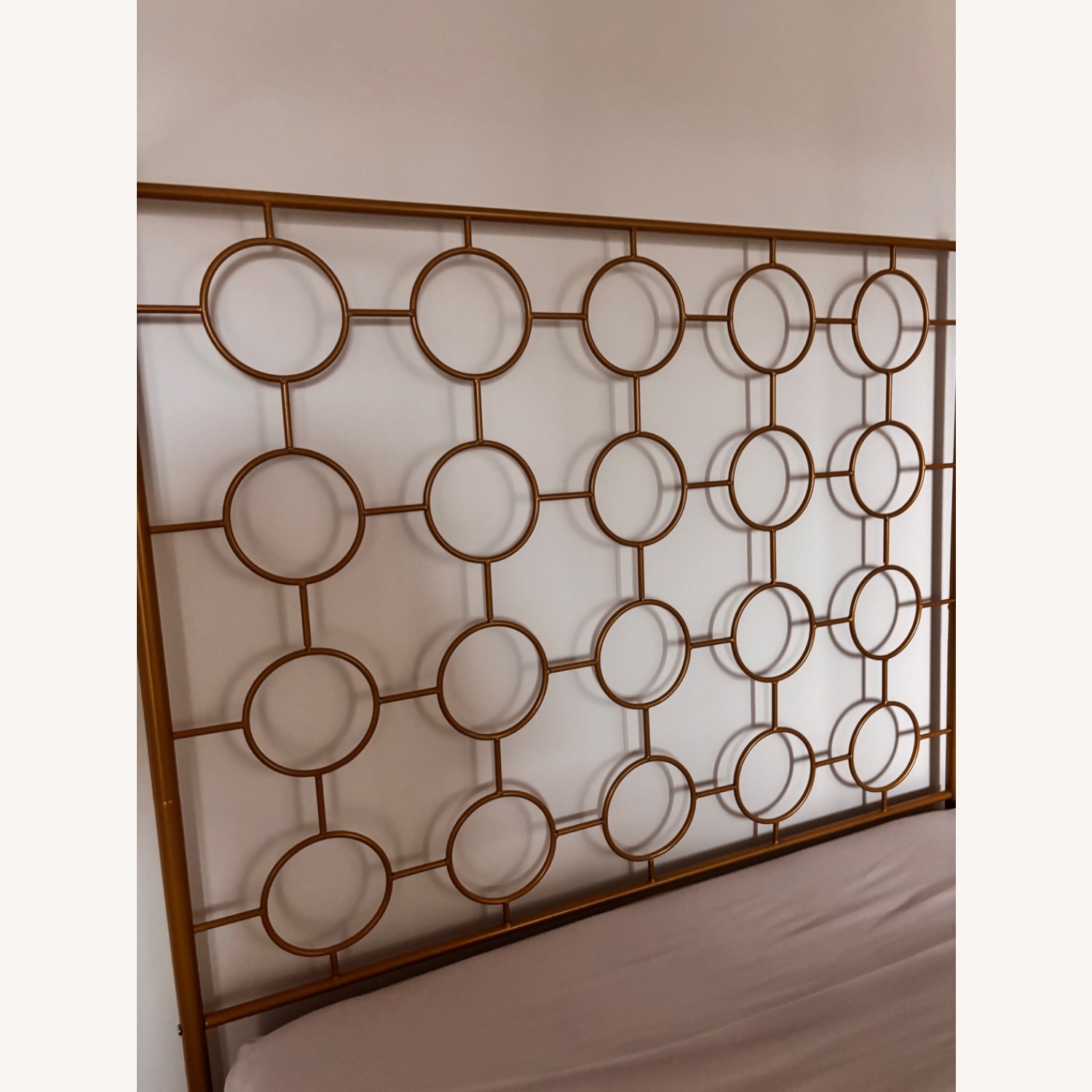 Wayfair Gold Headboard Queen Size Bed  - image-1