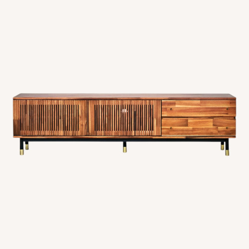 Used AllModern Acacia Mid Century Modern Media Storage for sale on AptDeco