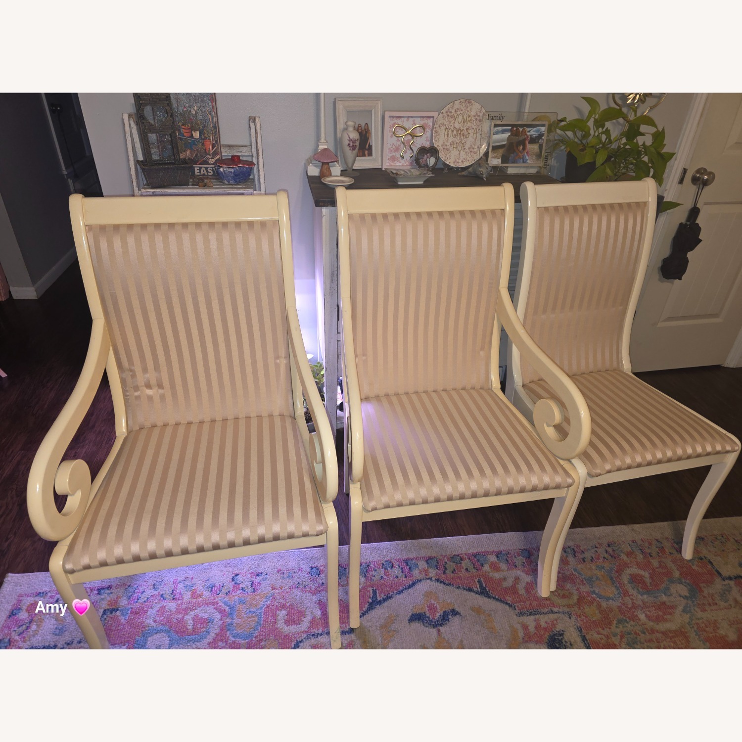 John Turano & Sons Inc Pink Dining Table - image-3