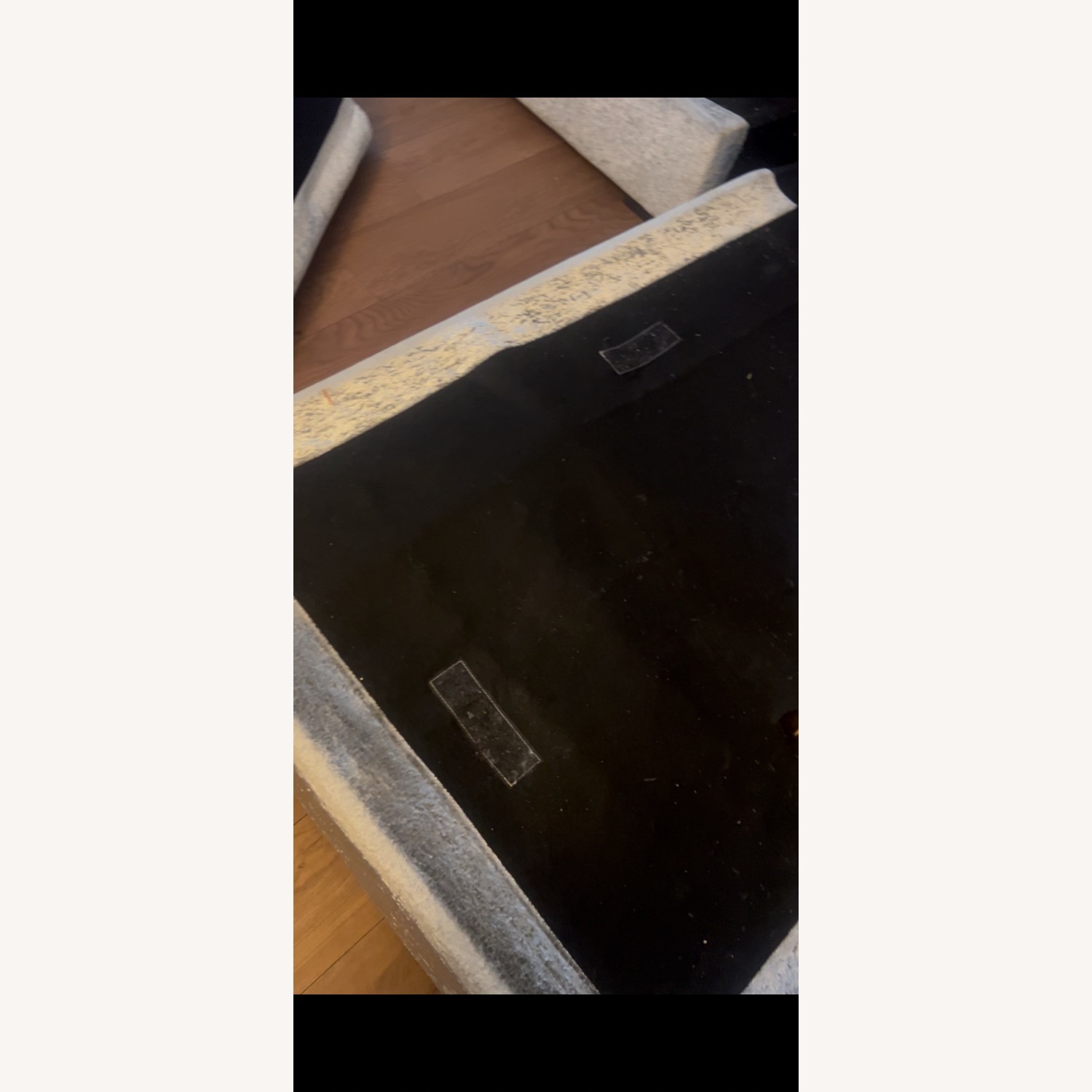 Large Velvet Velour Sectional with Accent Pillows - image-5