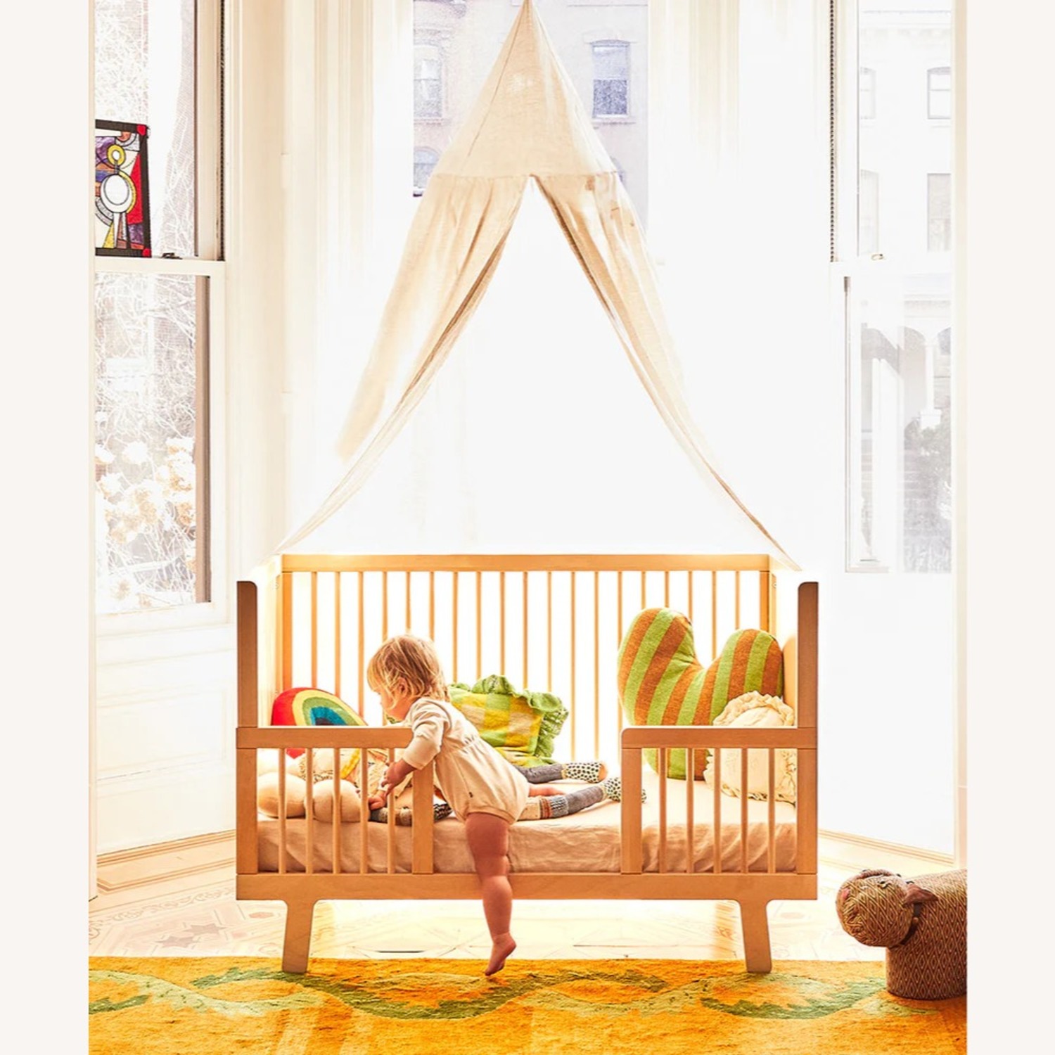 Oeuf Sparrow Crib + Toddler Bed Conversion Kit - image-3