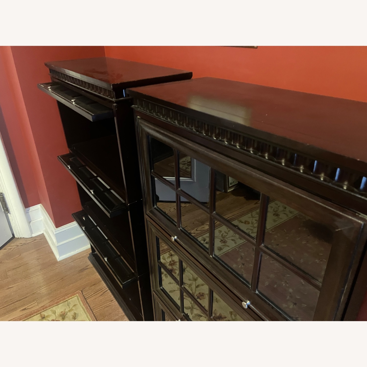 Dark Brown Bookcases - image-1